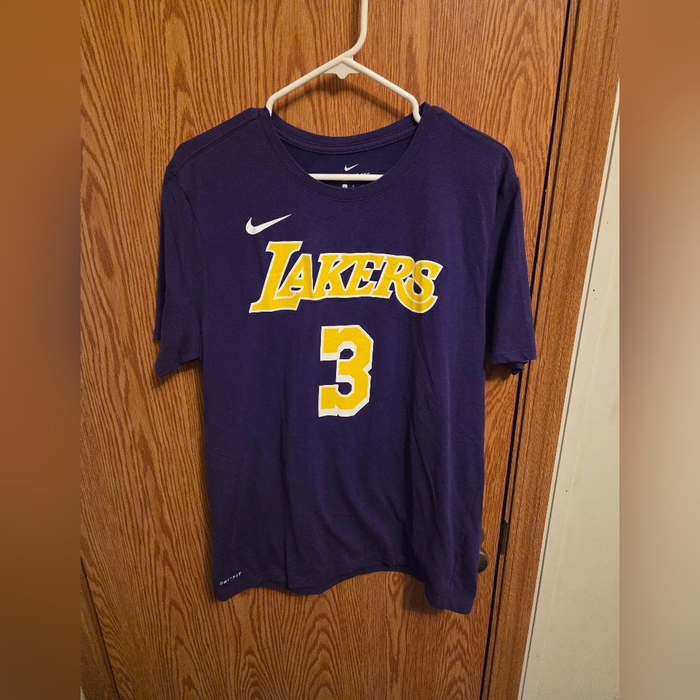 Nike Los Angeles Lakers Anthony Davis Shirt Large Men's NWOT NBA